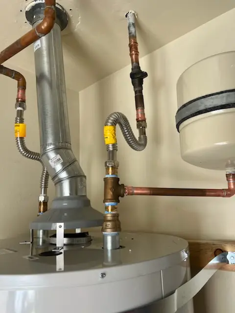 Water heater installation and plumbing repair in Paxson